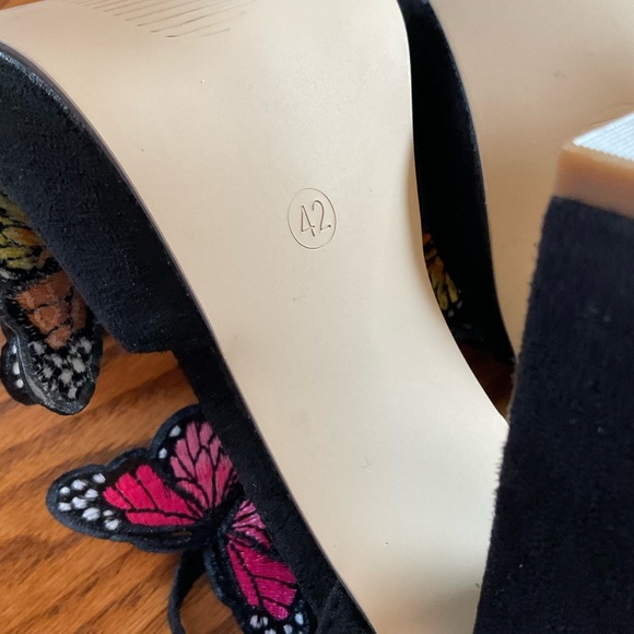 NWOT Rvidbe Scrappy Suede Chunky Butterfly Lace-Up Sandals, Sz 11 (Euro 42) - Picture 13 of 13